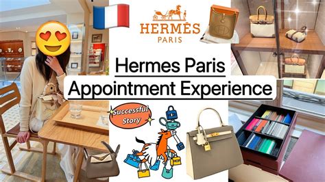 hermes rendez vous|hermes appointment system.